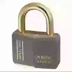 T84 Series 40mm Brass Shackle Rustproof Padlock Grey (Keyed Alike)